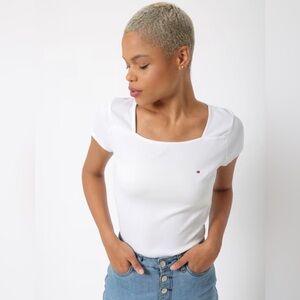 Tommy Hilfiger Essential Favorite Square-Neck T-Shirt